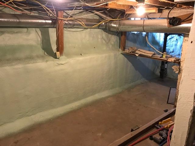 Completed crawl space repair by Premier Basement Systems in Worley, ID near Hwy 95 and Worley Ave