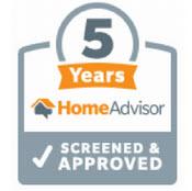 Premier Basement System award from From homeadvisor for 5-years