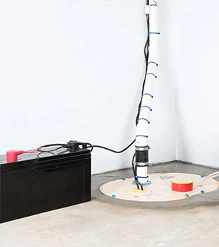 Battery backup sump pump for Ellensburg properties