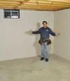 Finished basement with modern design and furnishings in a home in Post Falls near Spokane Street