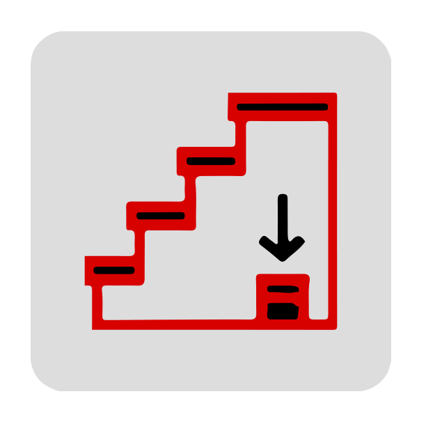 Crawl Space Repair icon representing comprehensive solutions for crawl space issues