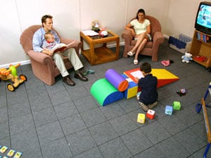 Basement flooring installed to create a stylish and durable surface in a home in Colbert near Division Street