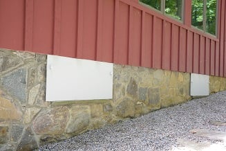 Crawl space doors & entryways installed in a home in Fairfield, WA