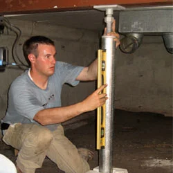 Crawl space jack installation in Airway Heights, WA