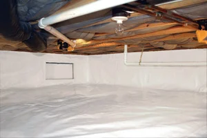 Crawl space repair completed in Kellogg, ID showing improved condition