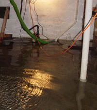 Liberty Lake basement flooded, in need of waterproofing