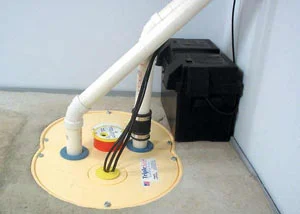 Battery backup sump pump for Liberty Lake homes